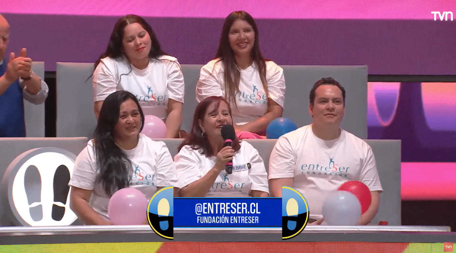 Fundación Entreser Brilla en el Programa "Ahora Caigo"